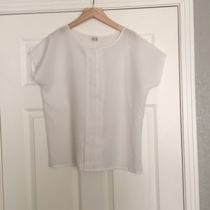white fancy shirt